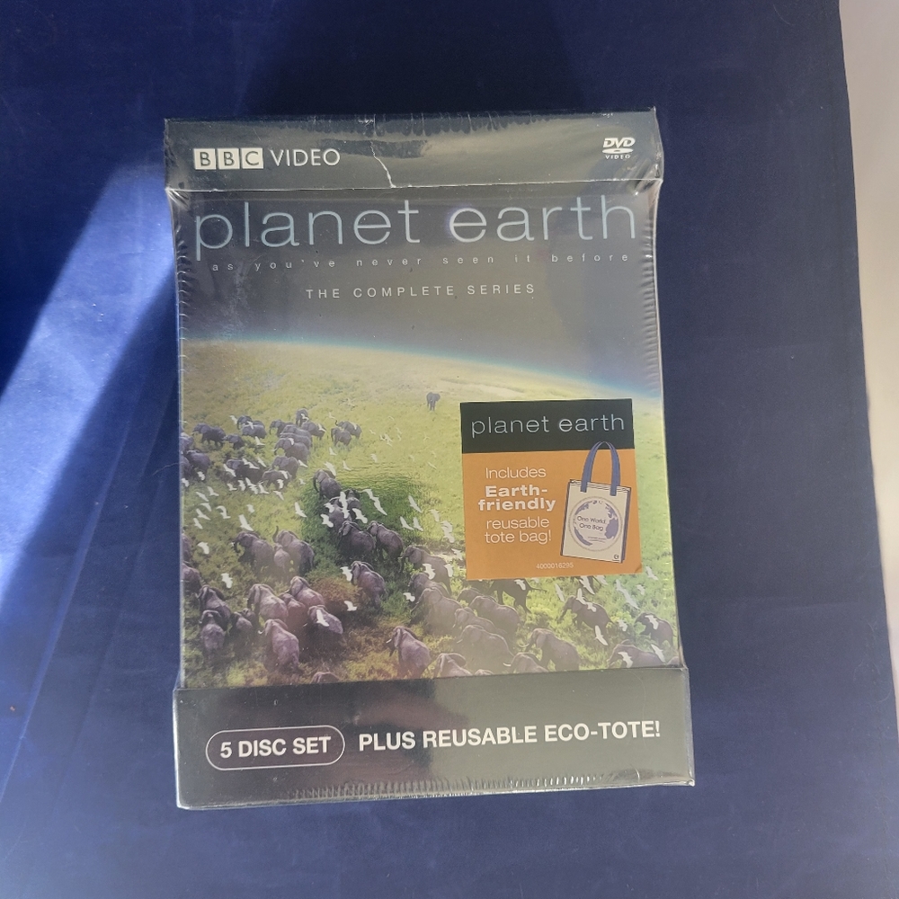 BBC Planet Earth: The Complete Series 5-Discs DVD + Free Tote Bag Brand New